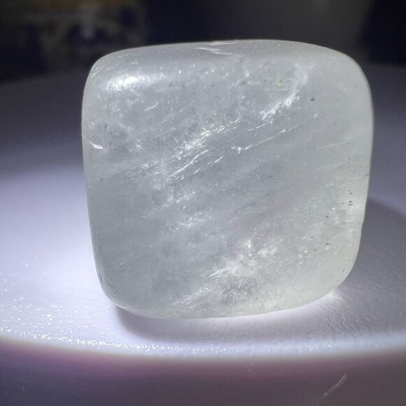 Clear Quartz Crystal Die Cube Meditation Stone‎ - Picture 7 of 14